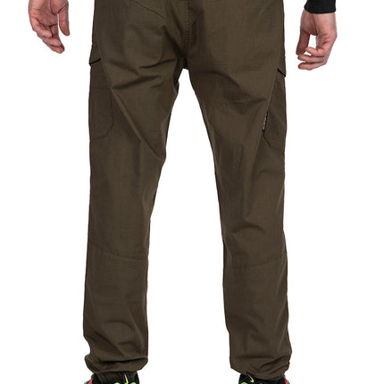 Fox Collection Cargo Trousers - Green Black