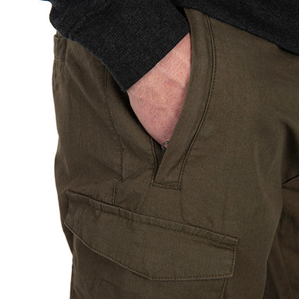 Fox Collection Cargo Trousers - Green Black
