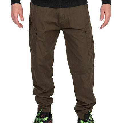 Fox Collection Cargo Trousers - Green Black