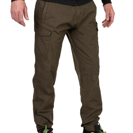 Fox Collection Cargo Trousers - Green Black