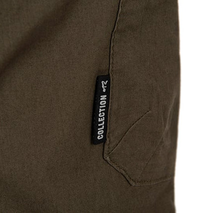Fox Collection Cargo Trousers - Green Black