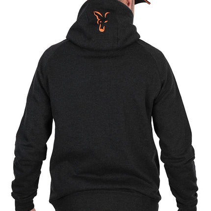 Fox Collection LW  Hoody - Black Orange