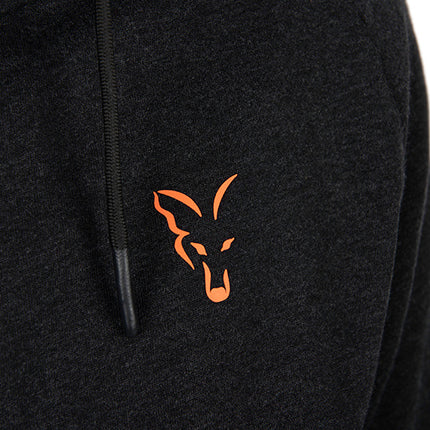 Fox Collection LW  Hoody - Black Orange