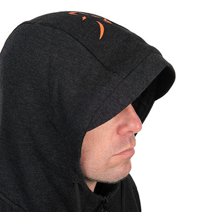 Fox Collection LW  Hoody - Black Orange