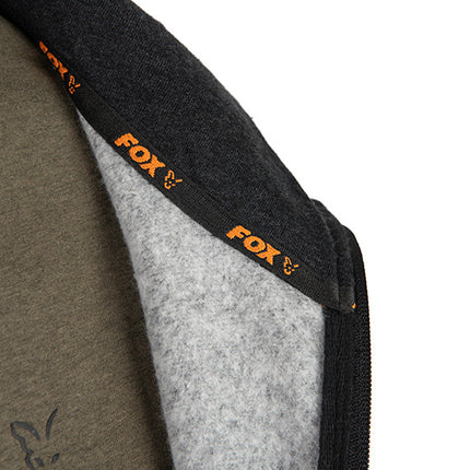 Fox Collection LW  Hoody - Black Orange