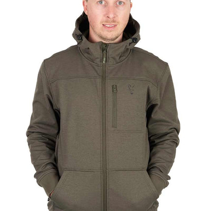 Fox Collection Soft Shell Jacket - Green Black