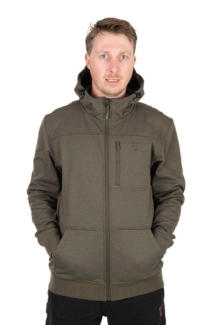 Fox Collection Soft Shell Jacket - Green Black