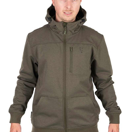 Fox Collection Soft Shell Jacket - Green Black
