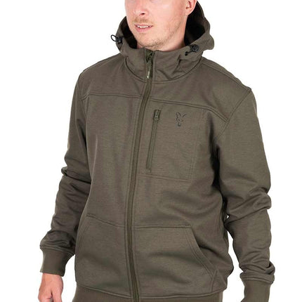 Fox Collection Soft Shell Jacket - Green Black