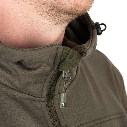 Fox Collection Soft Shell Jacket - Green Black
