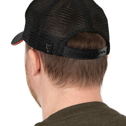 Fox Collection Trucker Cap - Black Orange