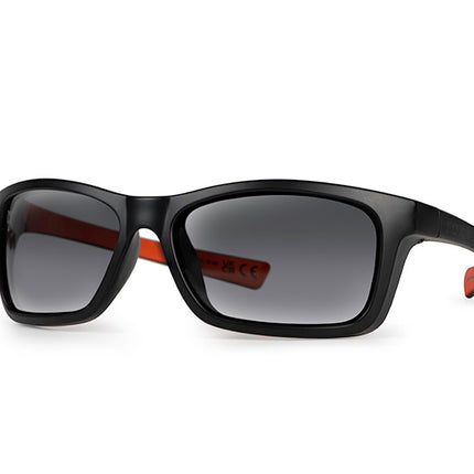 Fox Collection Wraps Black Orange - Grey Lens