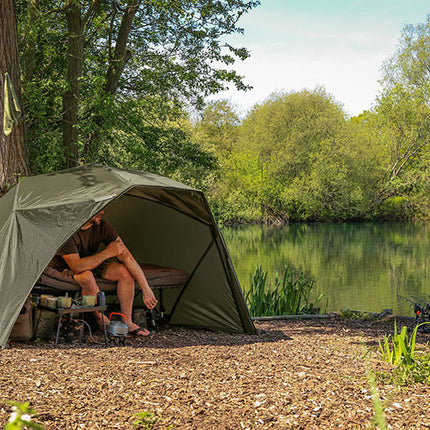 Fox Easy Brolly - Olive Green