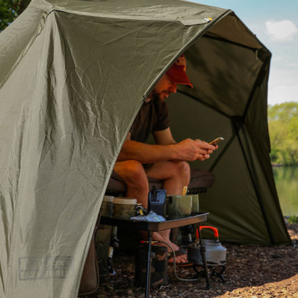 Fox Easy Brolly - Olive Green