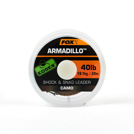 Fox Edges Armadillo Camo Shock & Snag Leader