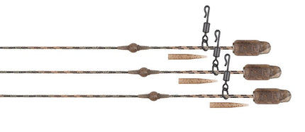 Fox Edges Camo Heli-Clip Rigs 40lb Submerge 3pcs