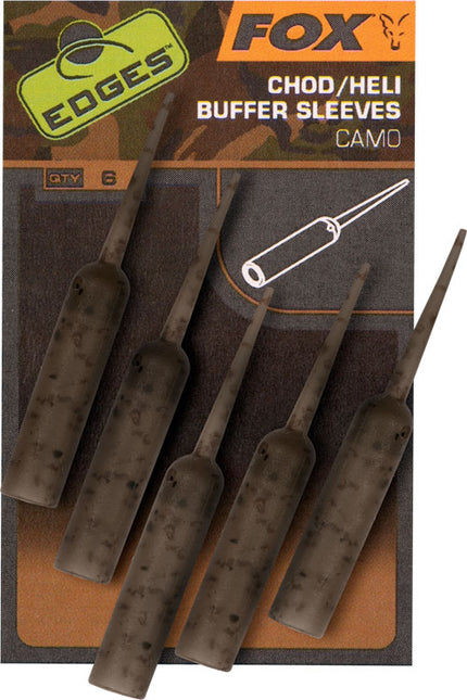 Fox Edges Camo Naked Chod / Heli Buffer Sleeves