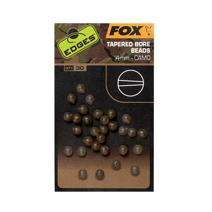 Fox Edges Camo Tapered Bore Bead 4MM