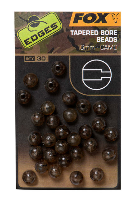 Fox Edges Camo Tapered Bore Bead 6MM