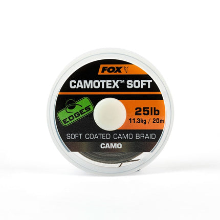 Fox Edges Camotex Soft Coated Camo Braid