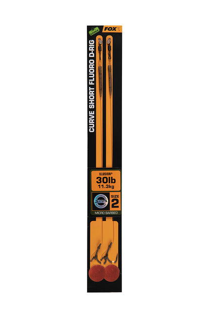 Fox Edges Curve Short Flouro D-Rigs