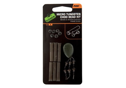Fox Edges Micro Chod Bead Kit Trans Khaki