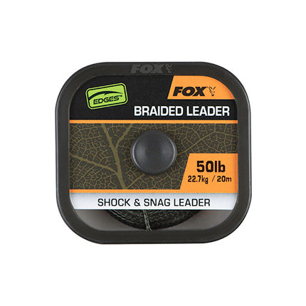 Fox Edges Naturals Braided Leader