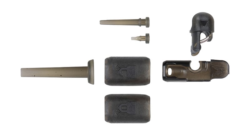 Fox Edges Naturals Heli-Clip 3pcs