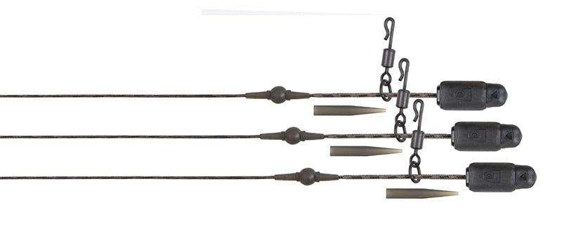 Fox Edges Naturals Heli-Clip Rigs Submerge 3pcs