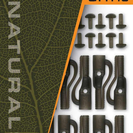 Fox Edges Naturals Lead Clips & Pegs Size 7