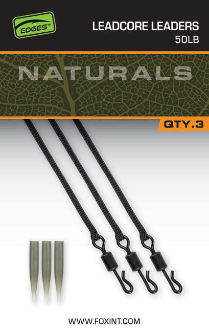 Fox Edges Naturals Leadcore Leader