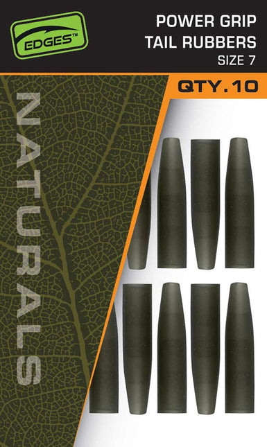 Fox Edges Naturals Power Grip Tail Rubbers Size 7