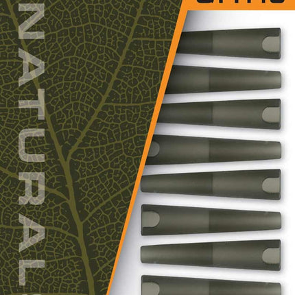 Fox Edges Naturals Slik Lead Clip Tail Rubber Size 10