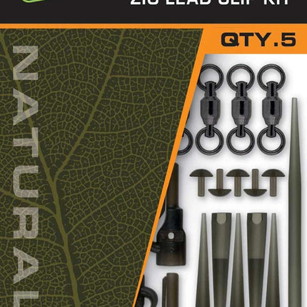 Fox Edges Naturals Zig Lead Clip Kit