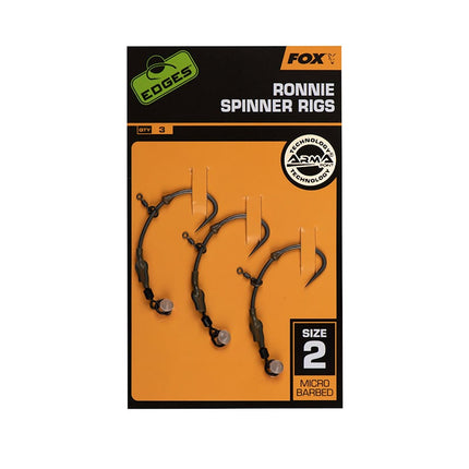 Fox Edges Ronnie Spinner Rigs X3