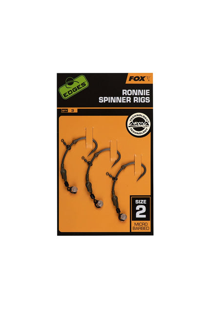 Fox Edges Ronnie Spinner Rigs X3