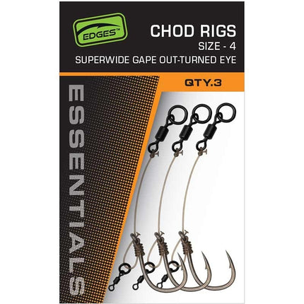Fox Edges Super Wide Gape Chod Rigs