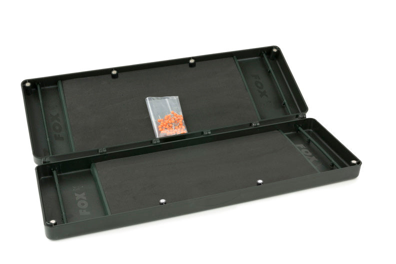 fox tackle box double F-Box Large (CBX005) and long Fox Loaded Tackle Box