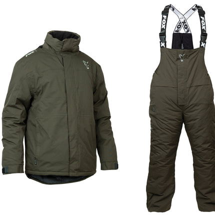 Fox Green & Silver Winter Suit