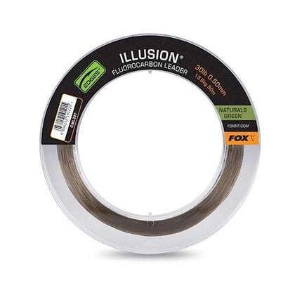 Fox Illusion Fluorocarbon Leader 30lb 13.6kg (0.50mm) x 50m