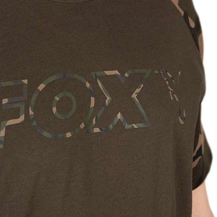 Fox Khaki / Camo Outline T Shirt