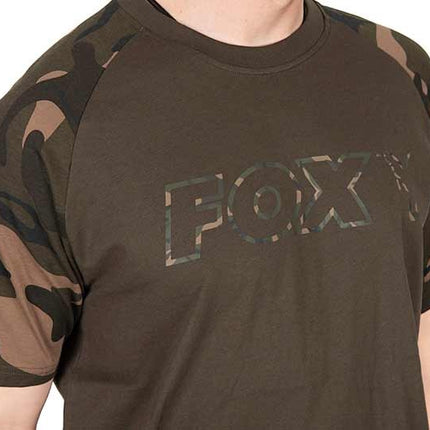 Fox Khaki / Camo Outline T Shirt