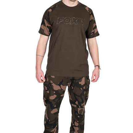 Fox Khaki / Camo Outline T Shirt