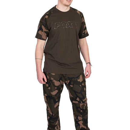 Fox Khaki / Camo Outline T Shirt