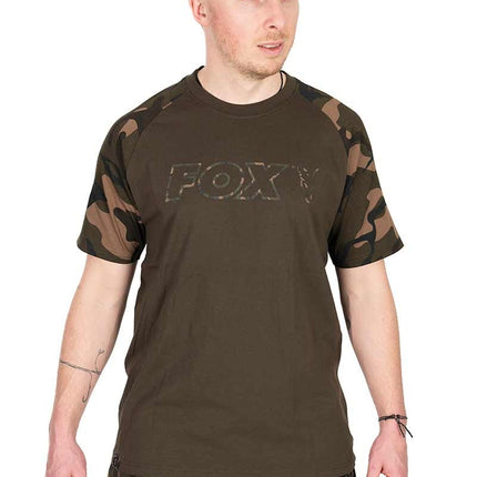 Fox Khaki / Camo Outline T Shirt