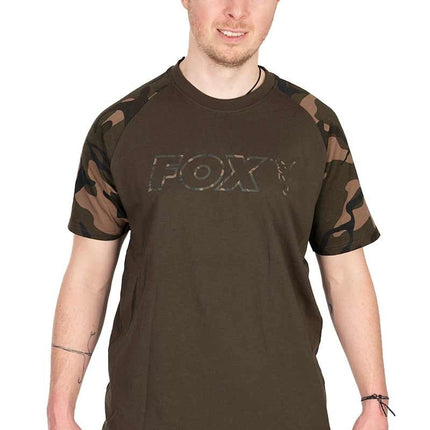 Fox Khaki / Camo Outline T Shirt