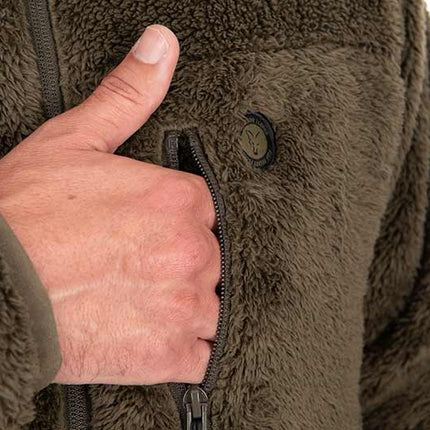 Fox Khaki HD Premium Full Zip Teddy