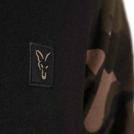 Fox LW Black / Camo Quater Zip