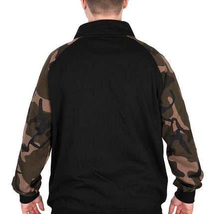 Fox LW Black / Camo Quater Zip
