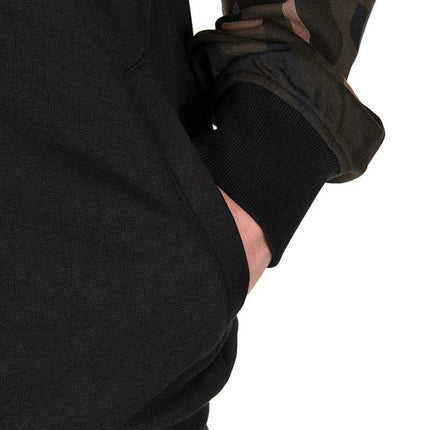Fox LW Black / Camo Quater Zip